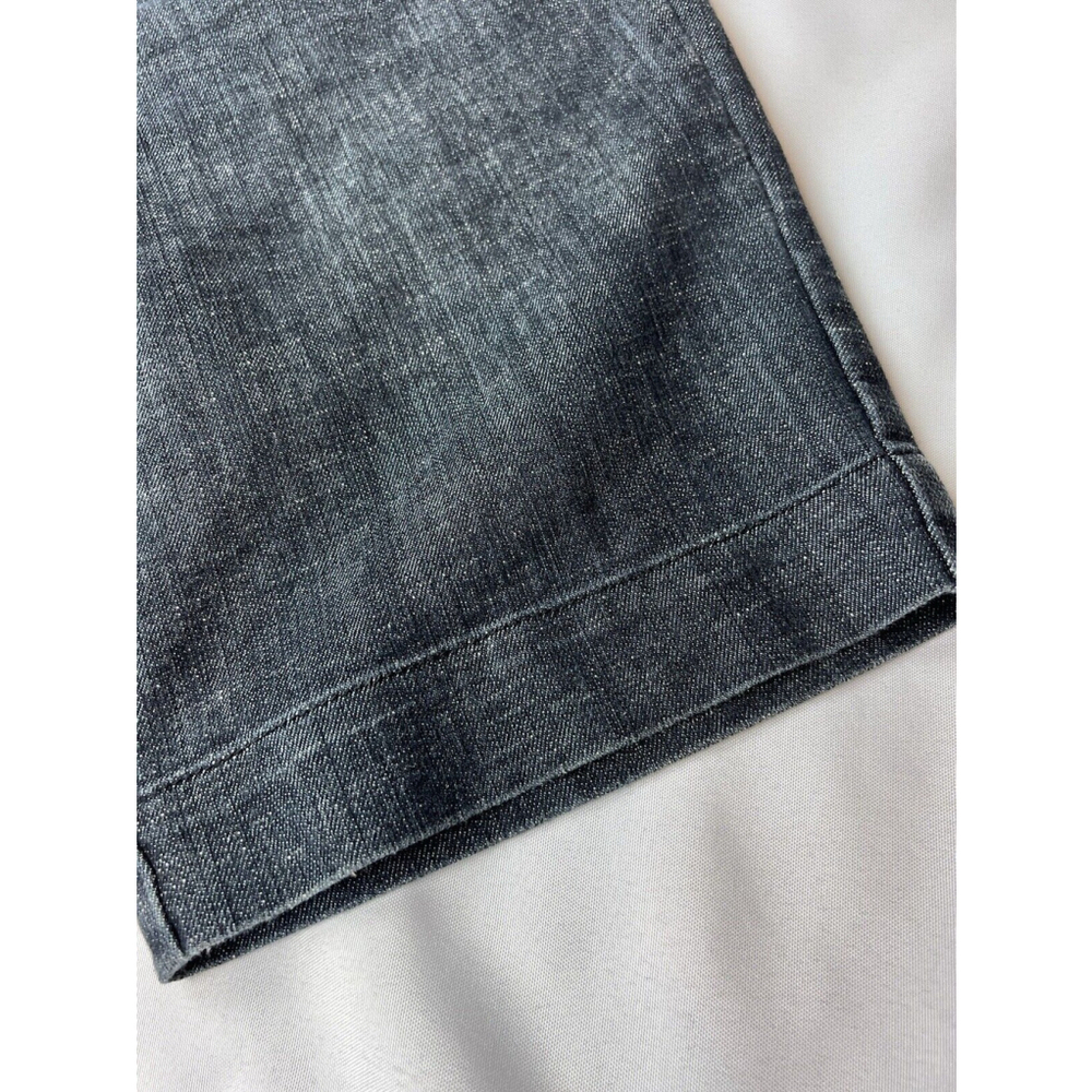One Song Authentic Denim Women's Bermuda Trouser Shorts Size 10 Mid-rise EUC - Picture 8 of 10